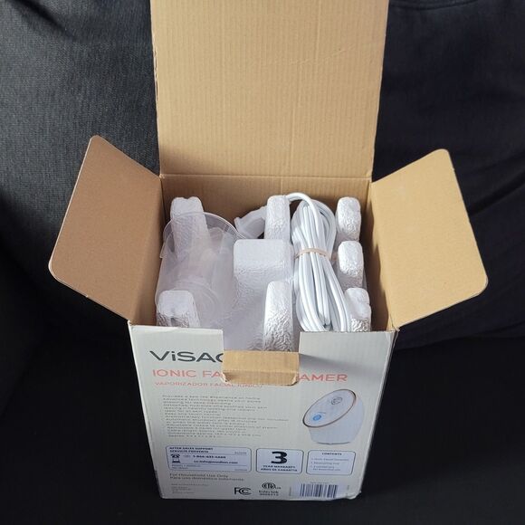 Visage Nano Ionic Warm Mist Facial Steamer New - Picture 9 of 11